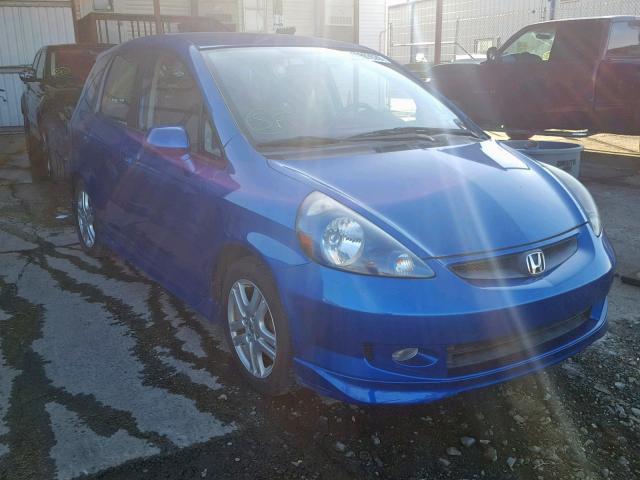 JHMGD376X7S048813 - 2007 HONDA FIT S 蓝色 照片 1