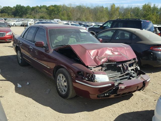 2MEFM74V46X646132 - 2006 MERCURY GRAND MARQ MAROON photo 1