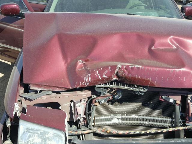 2MEFM74V46X646132 - 2006 MERCURY GRAND MARQ MAROON photo 7