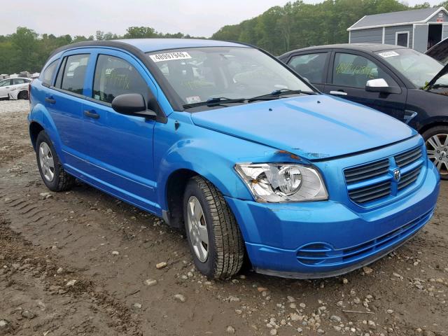 1B3HB28B38D583166 - 2008 DODGE CALIBER BLUE photo 1