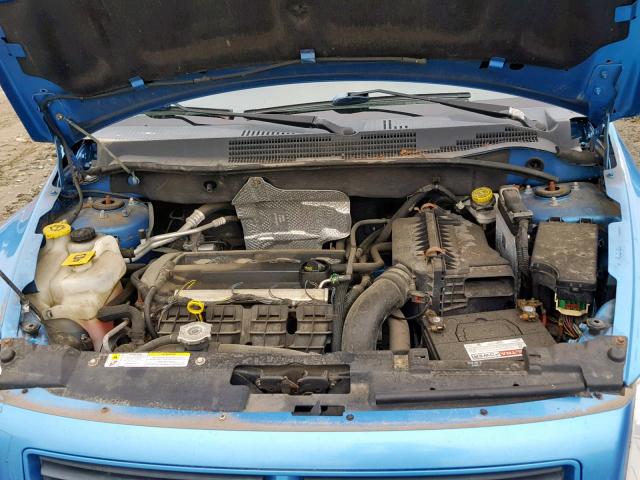 1B3HB28B38D583166 - 2008 DODGE CALIBER BLUE photo 7