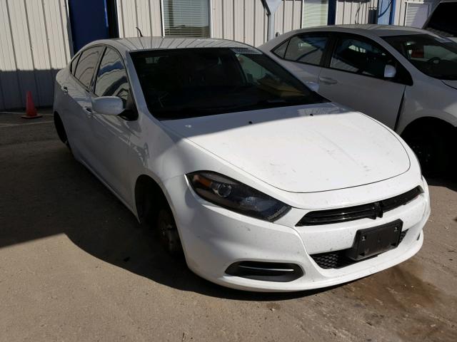 1C3CDFBB3GD538430 - 2016 DODGE DART SXT WHITE photo 1