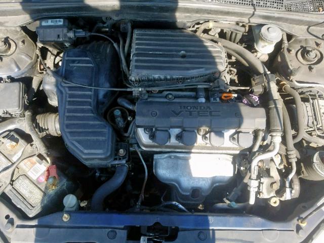 1HGEM22952L011127 - 2002 HONDA CIVIC EX BLUE photo 7