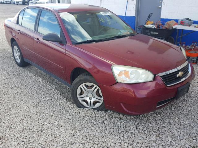 1G1ZS58F67F241696 - 2007 CHEVROLET MALIBU LS წითელი ფოტო 1