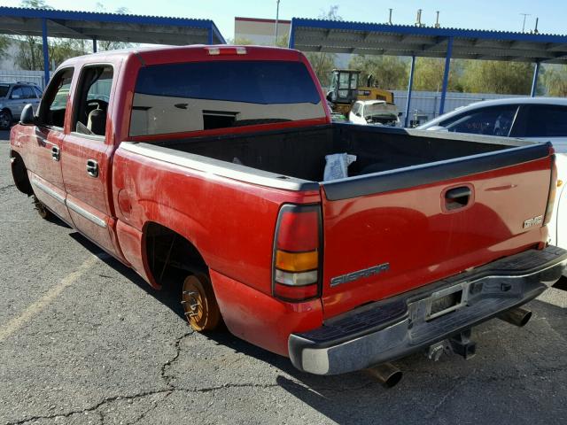 2GTEC13T951287567 - 2005 GMC NEW SIERRA RED photo 3