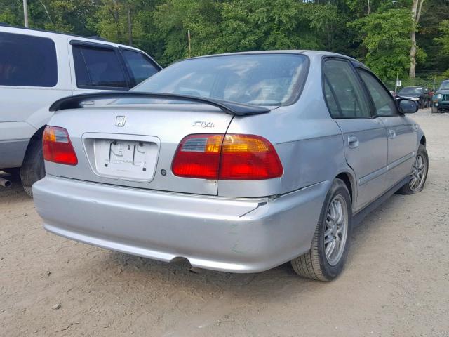 2HGEJ661XYH551454 - 2000 HONDA CIVIC BASE SILVER photo 4