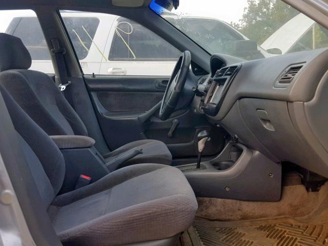 2HGEJ661XYH551454 - 2000 HONDA CIVIC BASE SILVER photo 5