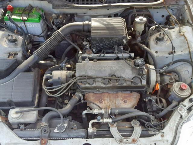 2HGEJ661XYH551454 - 2000 HONDA CIVIC BASE SILVER photo 7