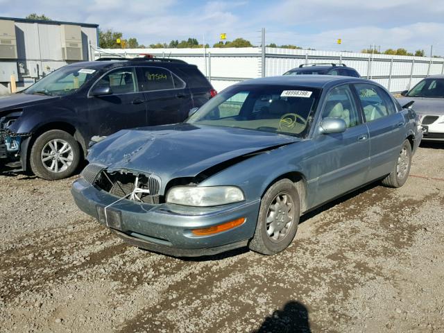 1G4CW54K544120908 - 2004 BUICK PARK AVENU BLUE photo 2