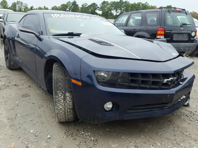 2G1FA1ED4B9151935 - 2011 CHEVROLET CAMARO LS BLUE photo 1