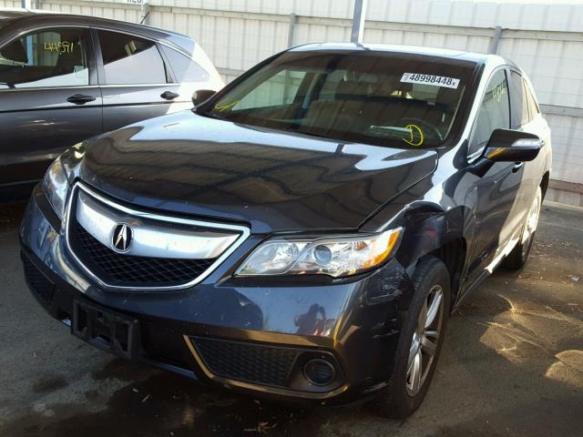 5J8TB3H35DL016160 - 2013 ACURA RDX BASE GRAY photo 2