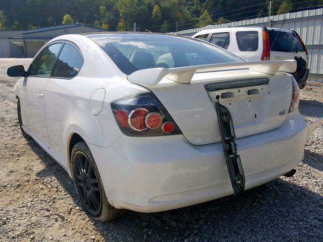 JTKDE3B7XA0319320 - 2010 TOYOTA SCION TC თეთრი ფოტო 3