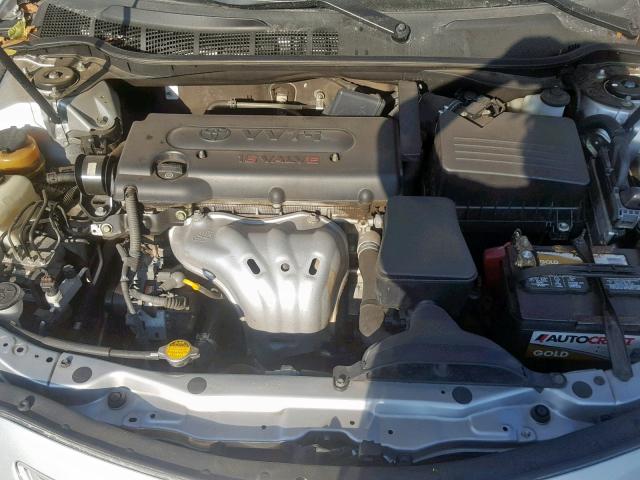 4T1BE46K77U181025 - 2007 TOYOTA CAMRY NEW SILVER photo 7