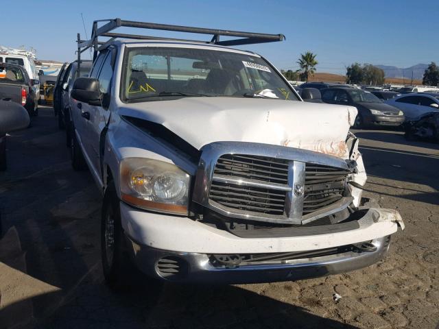 3D7LL38C56G119144 - 2006 DODGE RAM 3500 S WHITE photo 1