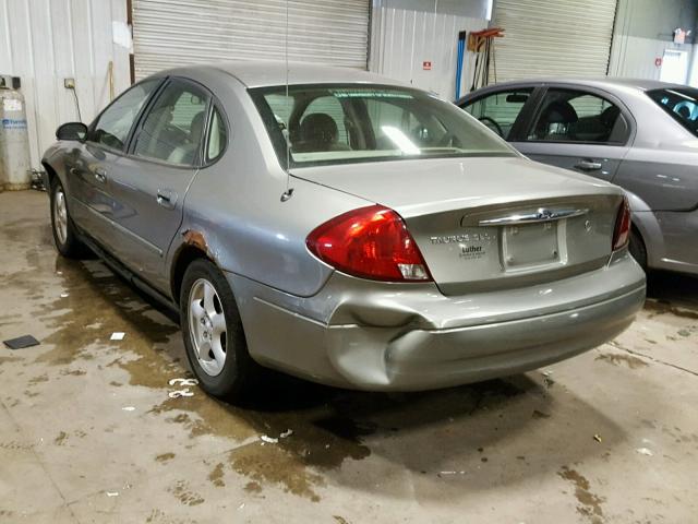 1FAFP55U53G269210 - 2003 FORD TAURUS SES GRAY photo 3