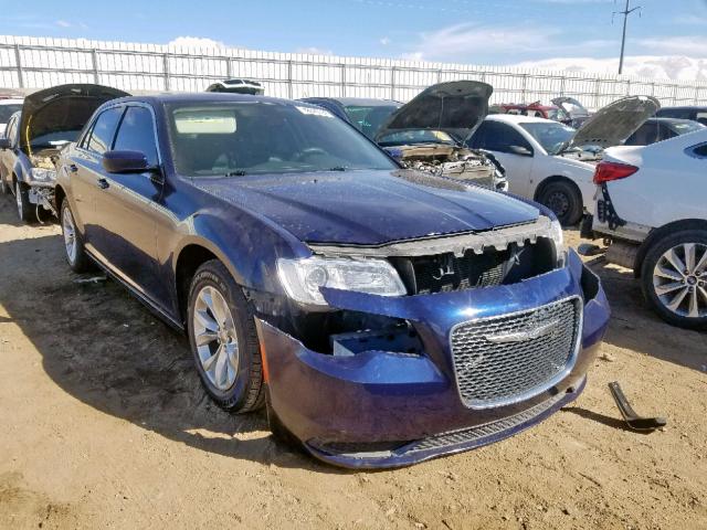 2C3CCAAG8GH206764 - 2016 CHRYSLER 300 LIMITE BLUE photo 1