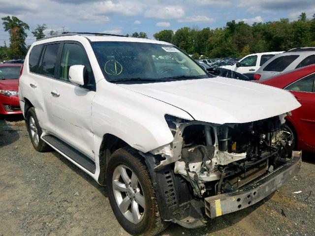 JTJBM7FX8A5001361 - 2010 LEXUS GX WHITE photo 1