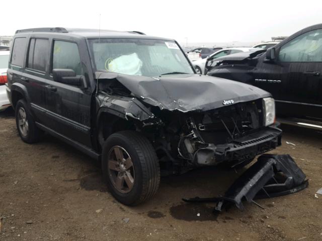 1J8HH48K38C190968 - 2008 JEEP COMMANDER 黑色 照片 1
