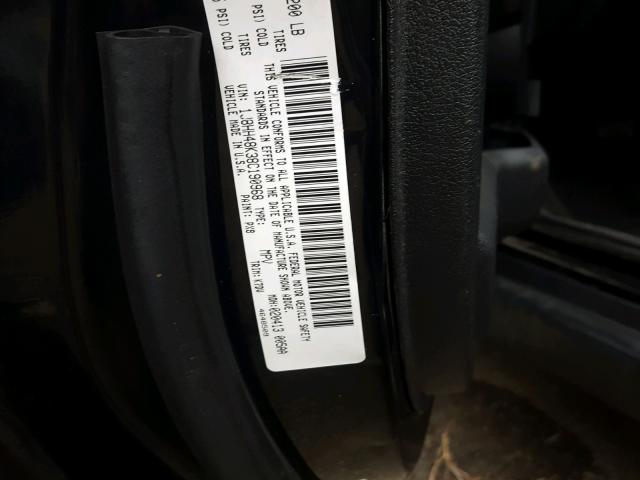 1J8HH48K38C190968 - 2008 JEEP COMMANDER 黑色 照片 10