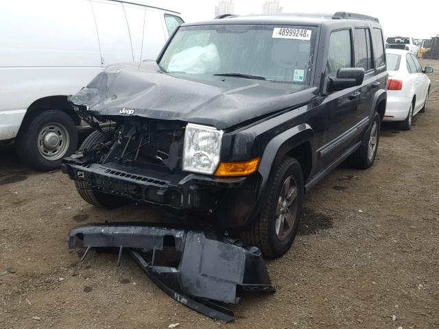 1J8HH48K38C190968 - 2008 JEEP COMMANDER 黑色 照片 2