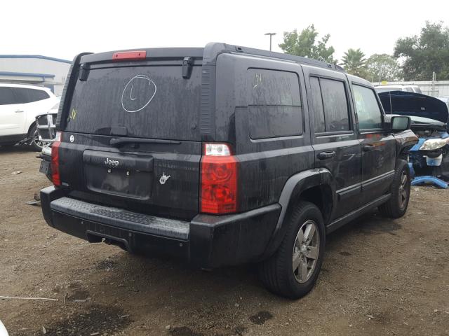 1J8HH48K38C190968 - 2008 JEEP COMMANDER 黑色 照片 4
