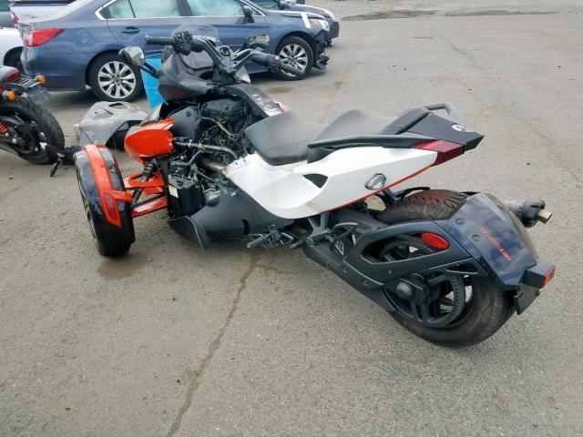 2BXNABC16EV000334 - 2014 CAN-AM SPYDER ROA ORANGE photo 3