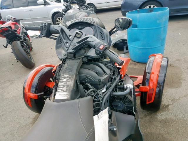 2BXNABC16EV000334 - 2014 CAN-AM SPYDER ROA ORANGE photo 5