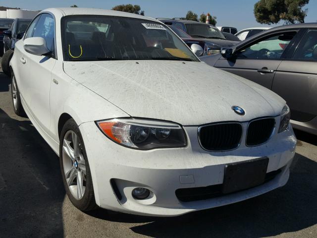 WBAUP9C53DVS94735 - 2013 BMW 128 I WHITE photo 1