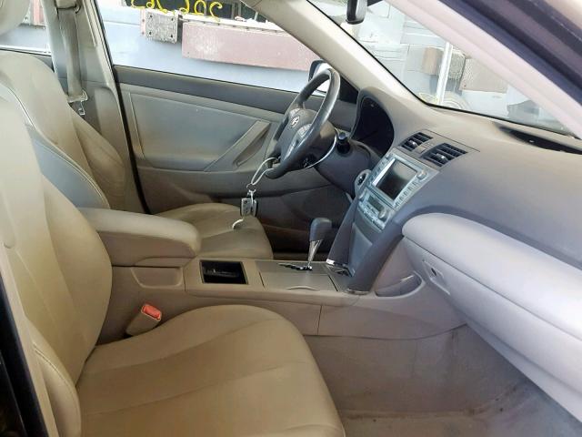 4T1BB46K19U089212 - 2009 TOYOTA CAMRY HYBR GRAY photo 5