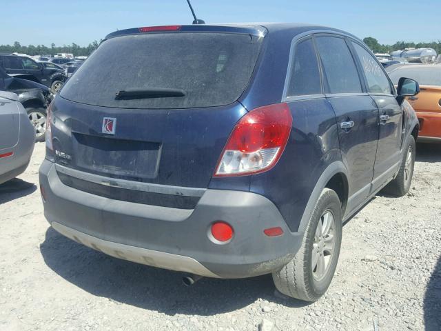 3GSCL33P58S673924 - 2008 SATURN VUE XE BLUE photo 4