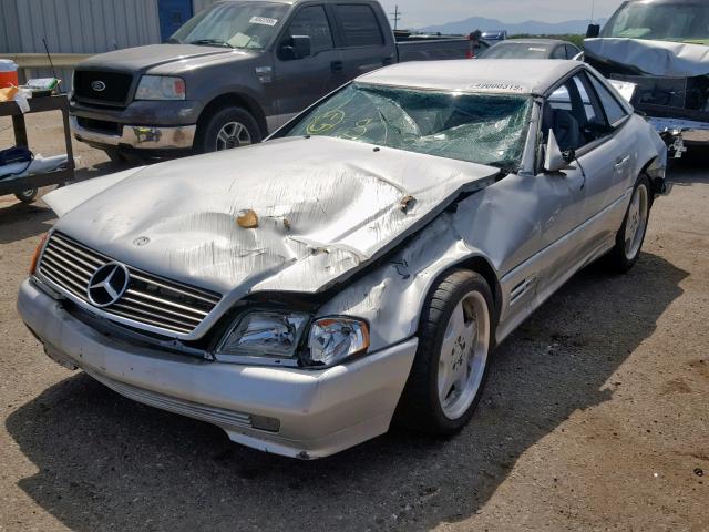 WDBFA68F1XF179528 - 1999 MERCEDES-BENZ SL 500 SILVER photo 9