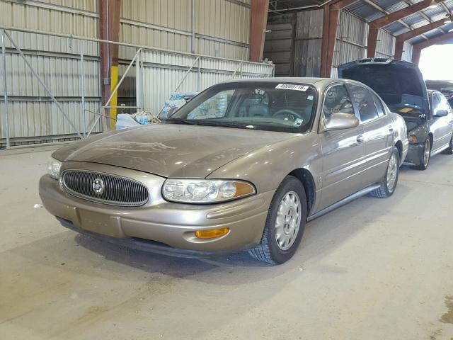 1G4HR54K52U232537 - 2002 BUICK LESABRE LI TAN photo 2