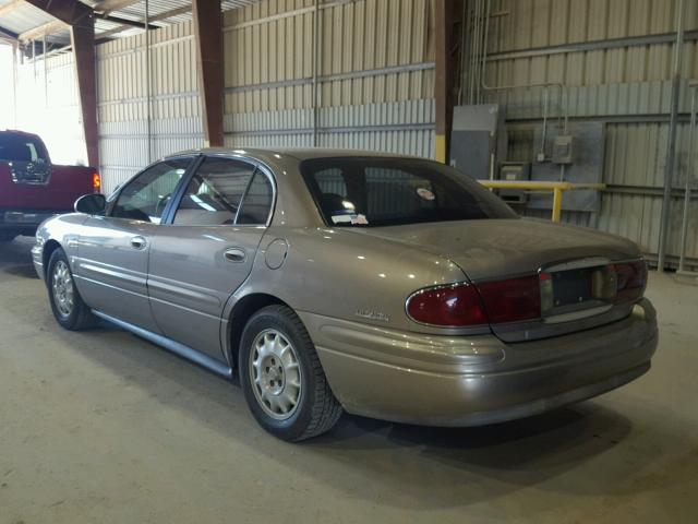 1G4HR54K52U232537 - 2002 BUICK LESABRE LI TAN photo 3