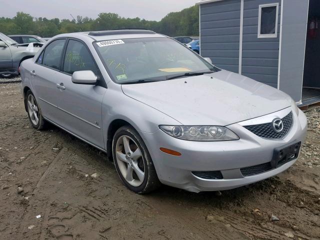 1YVHP80D955M18920 - 2005 MAZDA 6 S BLUE photo 1