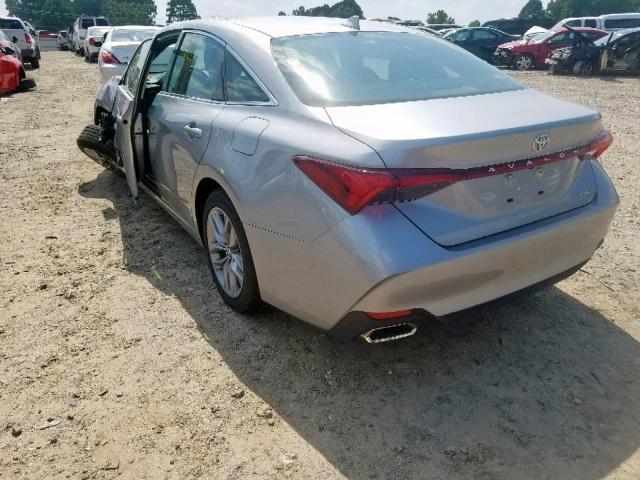 4T1BZ1FB0KU027171 - 2019 TOYOTA AVALON XLE SILVER photo 3