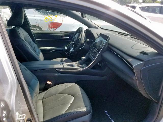 4T1BZ1FB0KU027171 - 2019 TOYOTA AVALON XLE SILVER photo 5