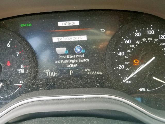 4T1BZ1FB0KU027171 - 2019 TOYOTA AVALON XLE SILVER photo 8