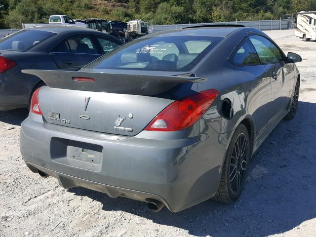 1G2ZM177984188045 - 2008 PONTIAC G6 GXP GRAY photo 4