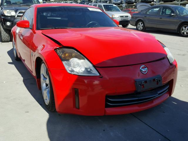 JN1BZ34E68M752282 - 2008 NISSAN 350Z COUPE RED photo 1