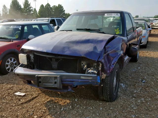 1GCCS19Z0R8196356 - 1994 CHEVROLET S TRUCK S1 PURPLE photo 9