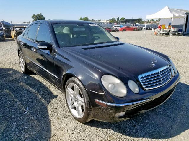 WDBUF56J36A803657 - 2006 MERCEDES-BENZ E 350 BLACK photo 1