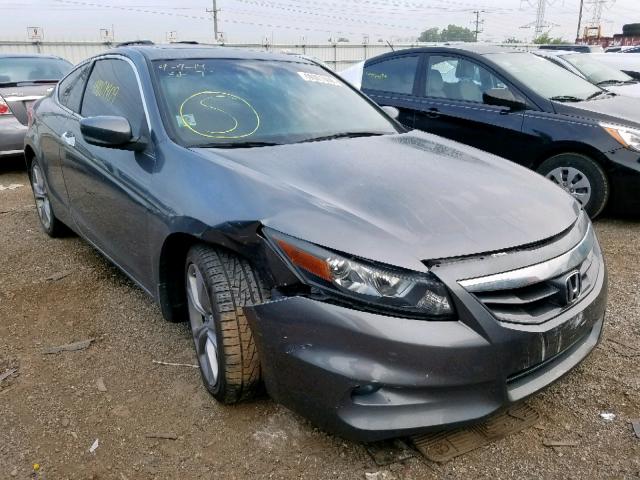 1HGCS2B87CA011082 - 2012 HONDA ACCORD EXL GRAY photo 1