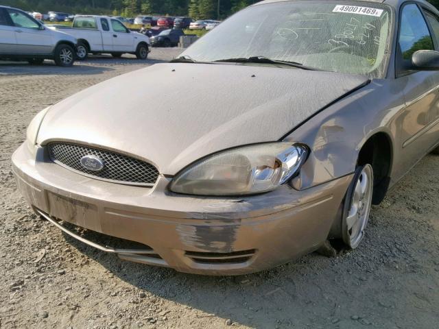 1FAFP55U34G171147 - 2004 FORD TAURUS SES TAN photo 9