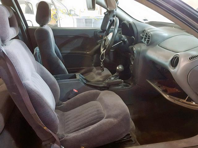 1G2NE12E4XM910425 - 1999 PONTIAC GRAND AM S RED photo 5