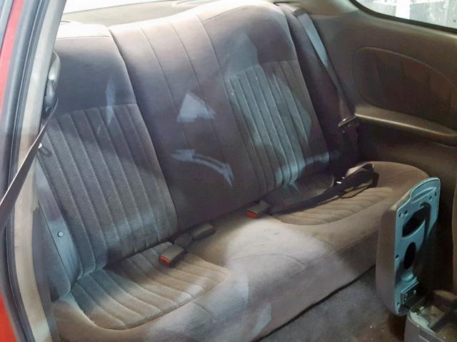 1G2NE12E4XM910425 - 1999 PONTIAC GRAND AM S RED photo 6
