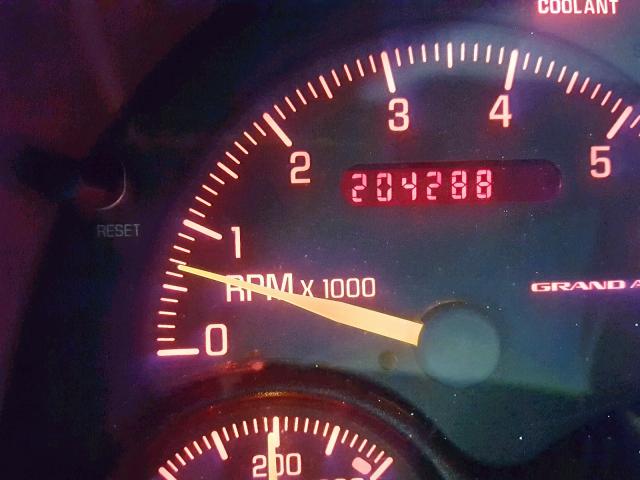 1G2NE12E4XM910425 - 1999 PONTIAC GRAND AM S RED photo 8