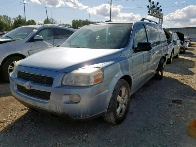 1GNDV331X7D187198 - 2007 CHEVROLET UPLANDER L BLUE photo 2