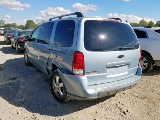 1GNDV331X7D187198 - 2007 CHEVROLET UPLANDER L 蓝色 照片 3