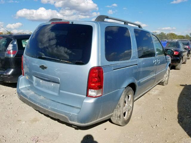 1GNDV331X7D187198 - 2007 CHEVROLET UPLANDER L 蓝色 照片 4