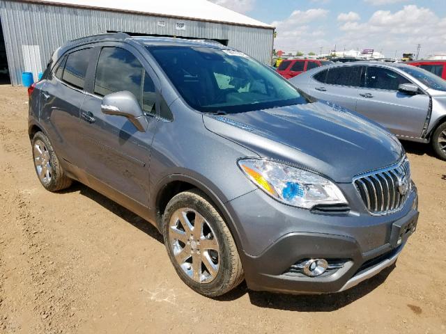 KL4CJDSB0EB628226 - 2014 BUICK ENCORE PRE GRAY photo 1